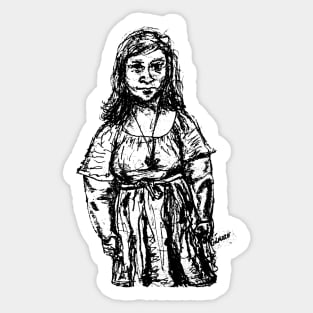 SadGirl Sticker